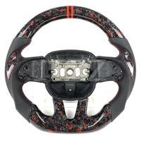 Volant en fibre de carbone forgé pour Dodge Challenger SRT 2015 2016 2017 2018 2019 2021 2022 2023 2024 intérieur automobile
