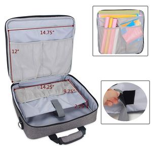 Sac de transport BSCI pour accessoires Cricut et ordinateur portable avec bandoulière amovible - Product Image 3