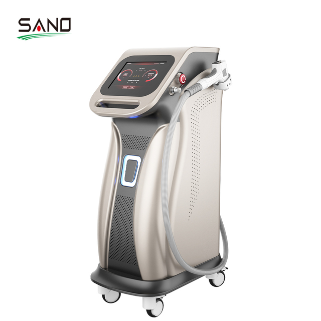 High-Power 1200W Diode Laser Hair Revamol Machine Imported with Sapphire Crystal USA Laser Bar for Beauty Revomal Hair Removal