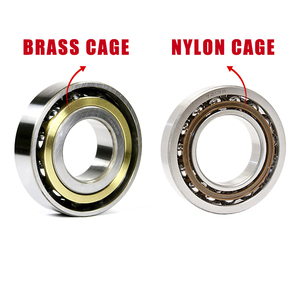 Rodamiento de bolas de acero inoxidable magnético original japonés E13 tamaño EN13 13*30*7mm a la venta-contacto angular - Product Image 6