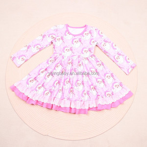 navy blue dress for baby girl Touch of Pink Faux Fur Duchess Coat – Mia Belle Girls main image 1