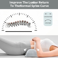 Masseur lombaire ergonomique à traction réglable personnalisé pour soulager les douleurs du bas du dos
