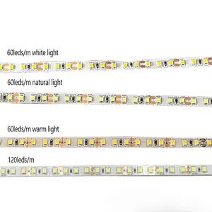 Gebruik In Huisdecoratie Dc 12V 24V 8Mm Smd 60/120/240 Kralen Strips 4000K 6000K 2835 Led Strip Licht