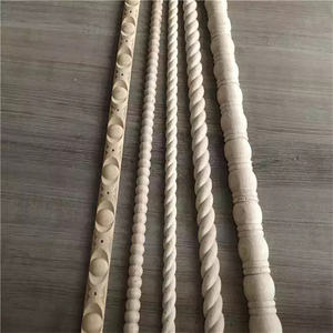 Moldura <span class=keywords><strong>de</strong></span> Cornisa <span class=keywords><strong>de</strong></span> Madera Tallada a Mano, Elegante Adorno <span class=keywords><strong>para</strong></span> Gabinetes, Decoración del Hogar - Product Image 1