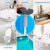 Bloc de pierre ponce pour le nettoyage des toilettes, des éviers de cuisine, des grilles de barbecue, éliminateur de taches de rouille et de calcaire, outil multi-usages