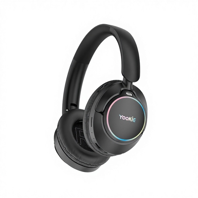 YooKiE EB35 Wireless Headphones with JL Chipset Metal Design for Aviation & Travel Use Wireless Charging Low Latency Gaming