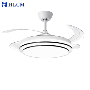 Hiện Đại LED Quạt Trần Ánh Sáng Mạnh Mẽ Gió Nhà Hàng Phòng Khách Hộ Gia Đình Quạt Điện Câm Với Đèn Quạt Trần - Product Image 2