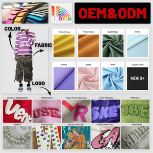 Camicia da uomo con stampa Vintage oversize con risvolto ricamato in cotone termico con bottoni in maglia Rugby a righe a maniche lunghe - Product Image 5