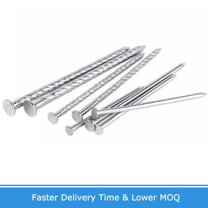 लकड़ी की सीमेंट दीवार और कंक्रीट 0.5/0.8-6.0 इंच लंबा छोटे नाखून स्क्रू के लिए 304 स्टेनलेस स्टील फास्टनरों - Product Image 3