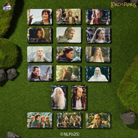 Suplay Seigneur des Anneaux Badge en fer blanc sous licence Nouveau lot de pin's de collection en sachet mystère