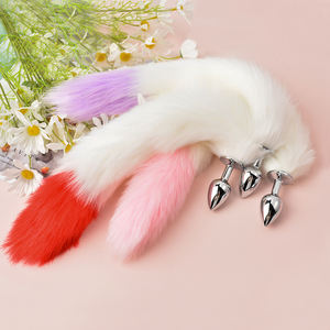 उच्च गुणवत्ता वाले सेक्सी लोमड़ी पूंछ धातु गुदा प्लग महिलाओं के लिए पुरुषों समलैंगिक गुदा उत्तेजक शून्य स्टील बट प्लग - Product Image 1