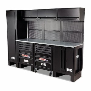 USAG 516 SA/STAP Meuble de travail en acier pour garages et ateliers, chariot à outils en fer, tailles standard - Product Image 1