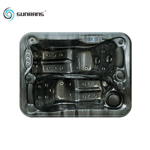 Sunrans SR843 Bain à remous à jets <span class=keywords><strong>Spa</strong></span> extérieur pour <span class=keywords><strong>deux</strong></span> personnes Contrôle américain Balboa <span class=keywords><strong>Spa</strong></span> Bain à remous pour jardin Acrylique - Product Image 2