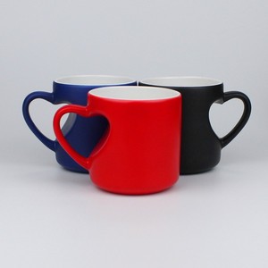 Taza Mágica de Cerámica con Asa para Parejas, que Cambia de Color con Transferencia Térmica por Sublimación, Acabado Mate, de la Marca Manufacturers Dig Nest - Product Image 3