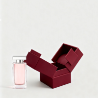 Coffret Cadeau de Luxe pour Flacon de Parfum 50ml 100ml, Emballage Personnalisé en Papier avec Boîte Magnétique à Double Porte