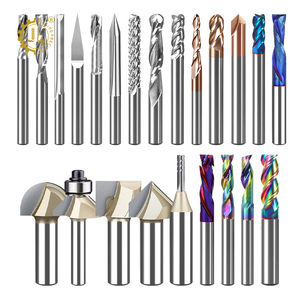 Fraise à bois personnalisée en vente chaude, fraise à bois CNC à compression, fraise à bout en carbure de tungstène, fraise à bout en carbure de tungstène pour fraisage en haut et en bas - Product Image 1