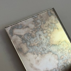 Bán buôn 4 mét phổ biến Gương Cổ gạch Matte Hiệu ứng nghệ thuật Thiết kế Gương tường trang trí gương kính cho trang trí nội thất - Product Image 4