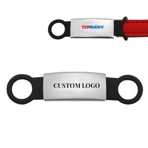 Collar de perro y gato personalizado para mascotas pequeñas con Material de gamuza suave Logotipo de grabado personalizado <span class=keywords><strong>XXS</strong></span> XS y S tamaños pequeño Collar para mascotas - Product Image 4