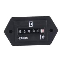 Compteur horaire SYS-1 10V-80VDC 150-220VAC, compteur scellé pour bateau, voiture, camion, moteur