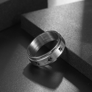 Stainless Steel Rotating <b>Ring</b> <b>Turtle</b> Animal Design Unisex Jewelry Gift SA1136 - Product Image 3