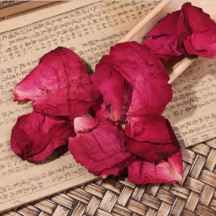 Натуральные красивые цветы, сушеные китайские лепестки роз для ванной