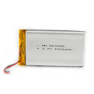 Oem Odm Kleine Lithium Polymeer <span class=keywords><strong>3</strong></span>.7V 950Mah 803040 Oplaadbare Lipo Batterij - Product Image 6