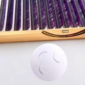 Vente en gros 3D Ombre Couleur Fourrure Marque Privée Doux Fait à la Main 0.07 Soie Volume Extensions de Cils Individuels Deux Tons Faux Vison - Product Image 6