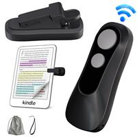 Télécommande portable pour tourner les pages des livres électroniques, commande tactile LED, portée de 10 m, compatible avec Kindle, iPhone, iPad, tablettes Android, lecture