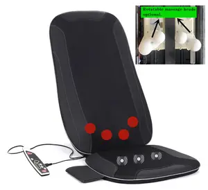 Electric car back massager cheap kneading massage cushion with vibration car seat chair portable back massage pad