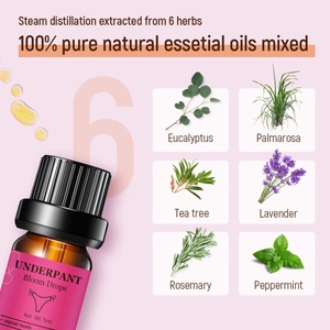 Huile d'aromathérapie premium Chinaherbs pour le soin intime, huile essentielle pour le soin féminin, huile essentielle pour sous-vêtements, équilibre du pH, stoppe les démangeaisons vaginales - Product Image 3