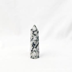 Vente en gros de tours de cristal naturel mélangées, hexagonales, polies, baguettes de pierres précieuses, pour la guérison des chakras Reiki, la méditation et l'artisanat en cristal - Product Image 2
