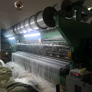 Single needle bar warp knitting machine raschel machine