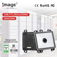 Modul Pemindai Barcode OCR 1D/2D EM23 Smart Berkinerja Tinggi Antarmuka COM/USB 100 Pemindaian Detik SDK untuk Sistem Pembayaran Ritel