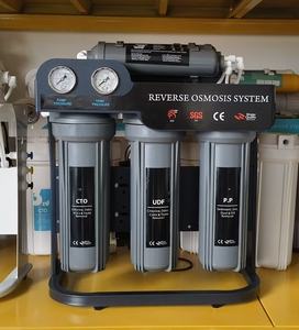 Purificateur d'<span class=keywords><strong>eau</strong></span> domestique RO UV à 7 étapes CE ROHS 100GPD |   Filtration <span class=keywords><strong>de</strong></span> Précision |   Autonettoyage pour la maison et l'hôtel - Product Image 5