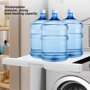Support de superposition multifonctionnel invisible <span class=keywords><strong>et</strong></span> peu encombrant pour lave-<span class=keywords><strong>linge</strong></span> <span class=keywords><strong>et</strong></span> <span class=keywords><strong>sèche</strong></span>-<span class=keywords><strong>linge</strong></span>, antidérapant, réglable <span class=keywords><strong>et</strong></span> mobile, pour l'exportation - Product Image 3