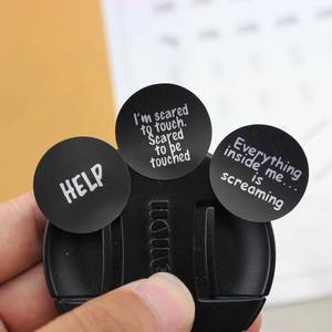 Fournisseur chinois recyclé étiquettes de batterie de téléphone <span class=keywords><strong>portable</strong></span> autocollants en papier auto-adhésifs avec noir imprimé pour les spécifications de jouet - Product Image 3