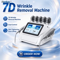 Appareil professionnel Honkay pour la beauté du visage, machine de lifting facial, appareil 7dHiifuu