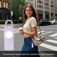 Alarme personnelle rechargeable et cadeaux d'anniversaire de Noël pour femmes fille étudiant adolescent fille aînés enfants sirène alarme