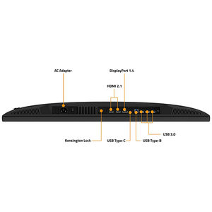 Moniteur de jeu GIGABYTE <span class=keywords><strong>M32U</strong></span> 32 pouces 31,5 pouces 3840 x 2160 4K 144 Hz SS IPS 1 ms (MPRT) - Product Image 6