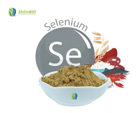 Poudre de levure enrichie en sélénium de qualité alimentaire 2000 PPM, extrait végétal en bouteille