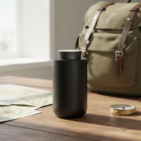 Diffuseur d'arômes électrique portable sans eau, écologique, alimenté par batterie, en métal, pour voiture, maison et hôtel, commande tactile USB