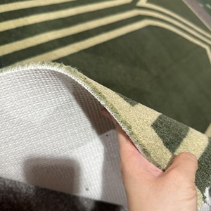 Hot Sale High Quality 9-10mm Fireproof Soft Prayer Mat Rug Custom <strong>Design</strong> Muslim <strong>Masjid</strong> Mosque New <strong>Design</strong> Prayer Carpet Wholesale - Product Image 4