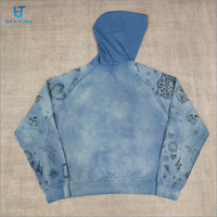 Sudadera con Capucha BENTURA para Hombre, Diseño Gráfico Impreso en DTG, Corte Cuadrado, Oversize, Algodón French Terry, Personalizable con Logotipo