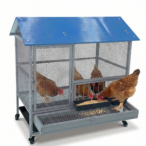Oferta Especial: Jaula Exterior para <span class=keywords><strong>Gallinas</strong></span> Ponedoras, Patos y Gansos, para Cría en Granja y Jardín - Product Image 1