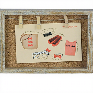 Clip de bricolage rustique cadres <span class=keywords><strong>photo</strong></span> en bois affichage 5x7 4x6 photos verticalement ou horizontalement-avec des Clips horizontaux et verticaux - Product Image 1