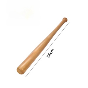 Mazza da Baseball in legno naturale da 74CM per sport all'aria aperta pipistrello in legno per autodifesa pipistrello più rotondo - Product Image 4