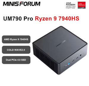MINISFORUM UM790PRO R9-7940HS高性能<span class=keywords><strong>GPU</strong></span> 780MミニゲームオフィスデザインコンピュータミニデスクトップコンピュータPC - Product Image 4
