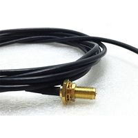 SMA /TNC /BNC/MCX/MMCX/SMB/SMC/N Type/UHF mâle femelle à extrémité ouverte libre soudure RG174 assemblage de câble coaxial d'extension d'antenne