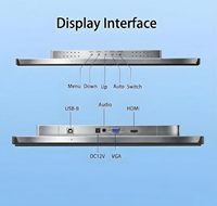 Nouvel écran tactile capacitif à cadre ouvert de 17 pouces en argent - Résolution 1280x1024 5:4 SXGA 300 Nits Affichage LCD LED