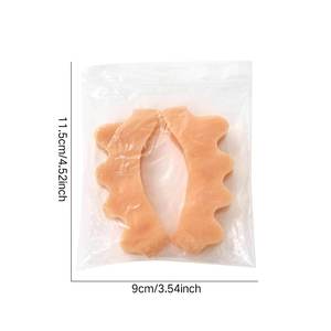 Séparateurs d'orteils en silicone, correcteur d'<span class=keywords><strong>hallux</strong></span> <span class=keywords><strong>valgus</strong></span> pour le soulagement et l'alignement des orteils, pour usage quotidien et nail art - Product Image 6